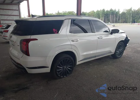 2024 Hyundai Palisade Calligraphy Night Edition from USA, damaged, VIN KM8R7DGEXRU707572